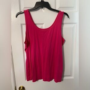 Amazon Essentials Women's Fuchsia Tank Top 2X NWOT